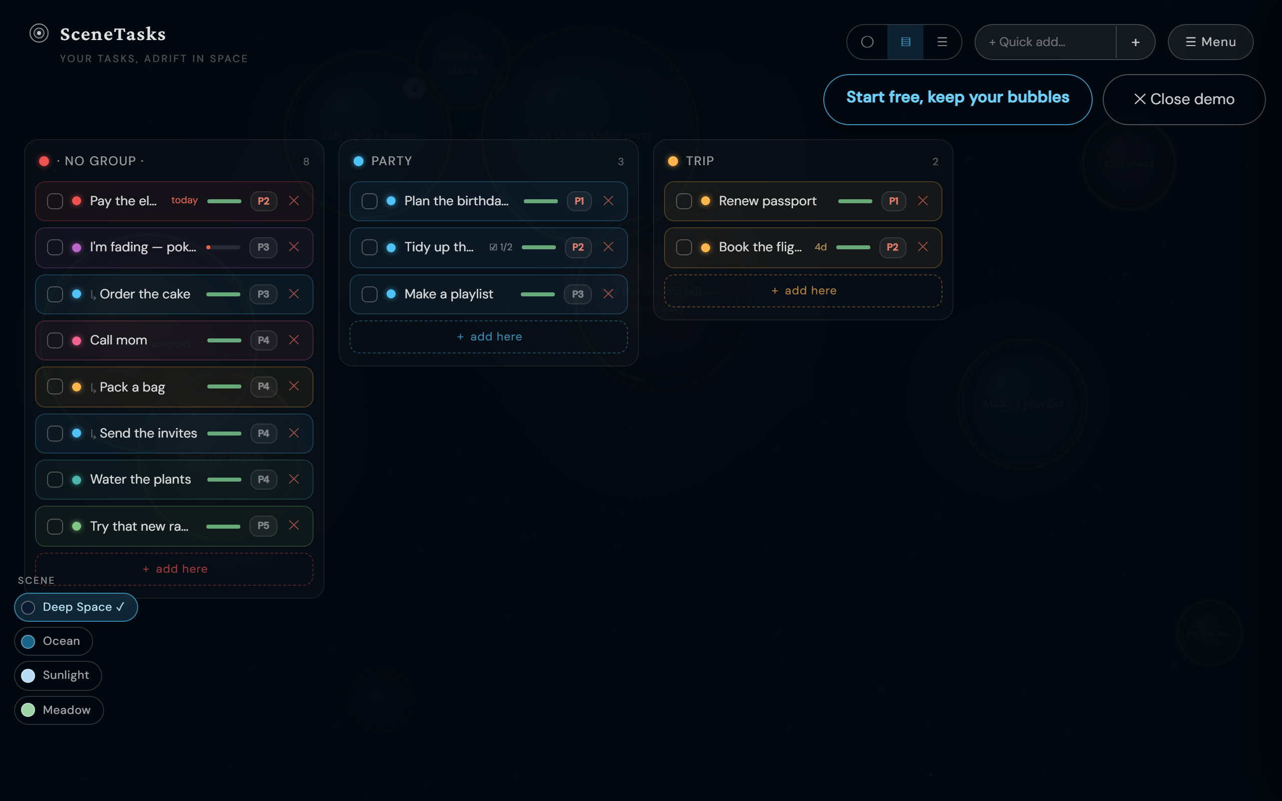 Board view
